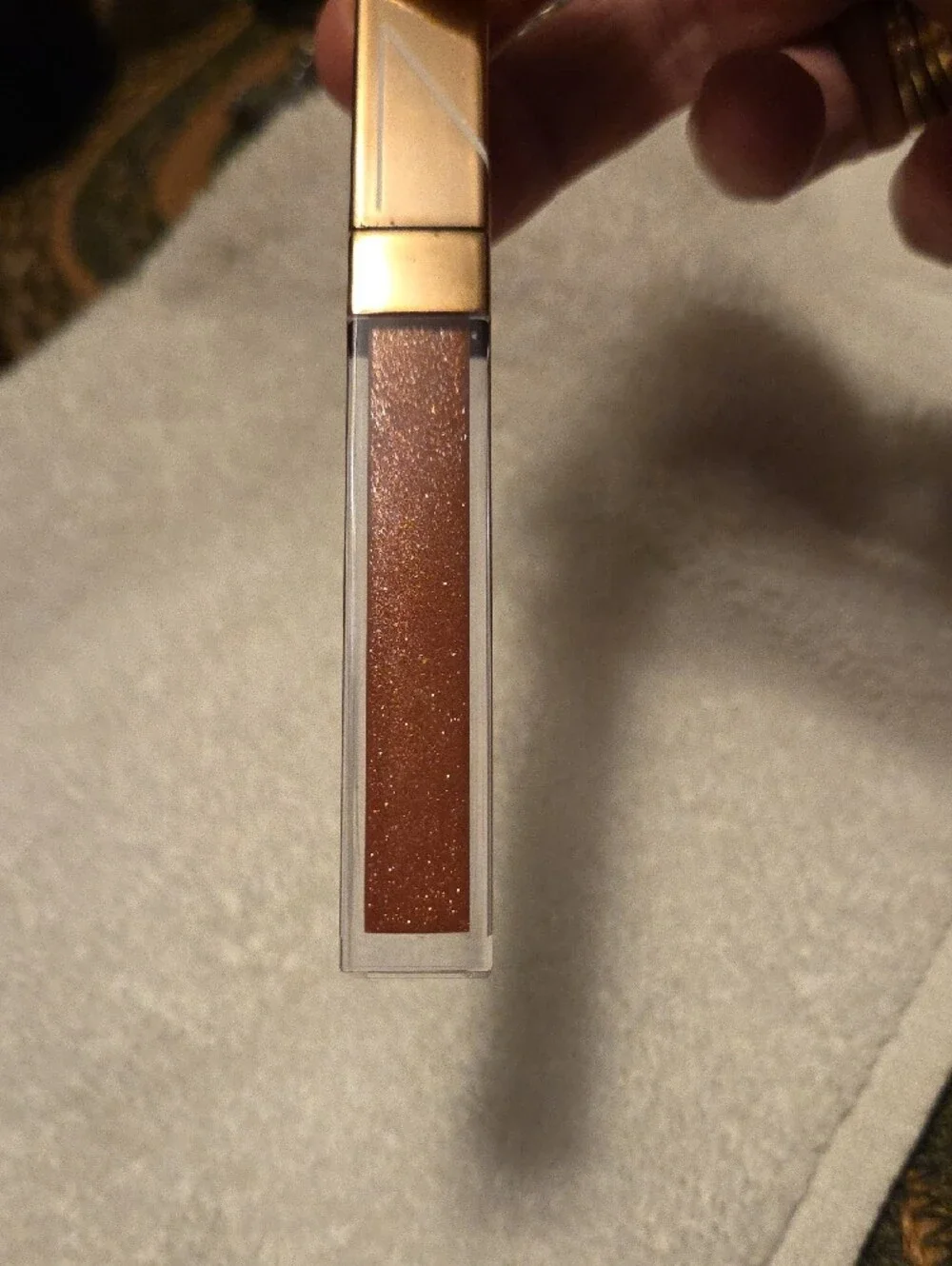 NWOB - NARS Lip Gloss in Shimmery Unspoken with Gold Cap Brand New